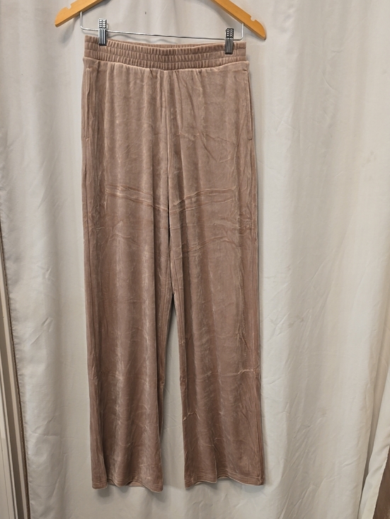 Pink Rose Denim - Pink Rose Cozie Velvet Relaxed Pants - Mocha Stone